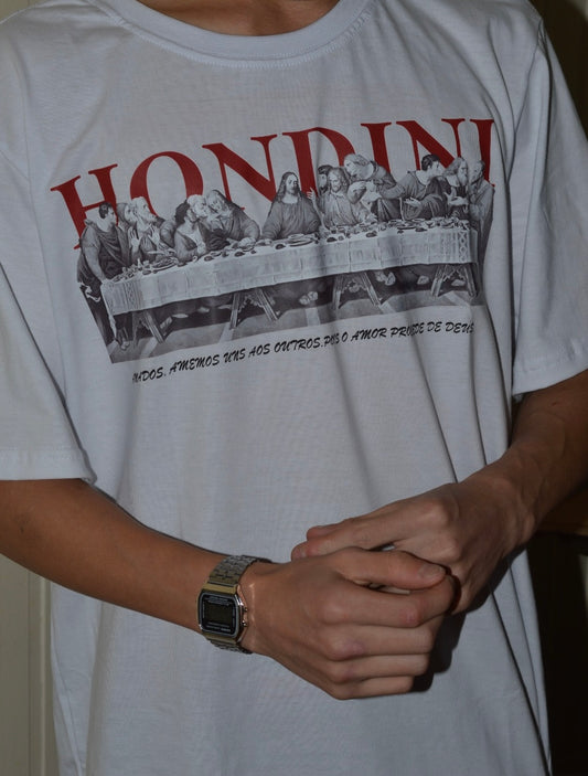 camiseta hondini “last supper”